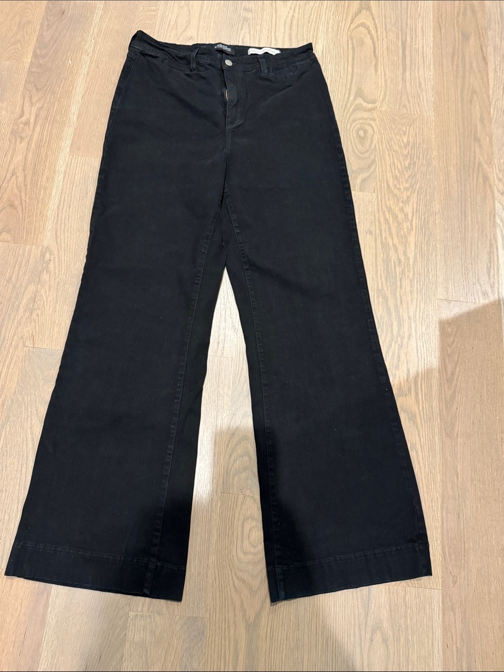NYDJ Black Wide Leg Jeans